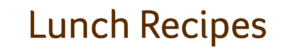 Luch Recipes con